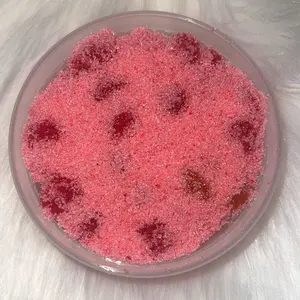 Fruit Punch Sour Dour Bites Gushers 8oz Chewy Candy Sweet Bonbon Flavor Tangy Cherry Lemon Fruity Gel Treats Snacks