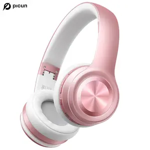 Picun SOLO6 Wireless Headphones – 140H Playtime, 5 EQ Modes, ACC Audio Decoding, Low Latency Mode, Dual-Device Connectivity, Fast Charging, Over/On/In-Ear Design Options, Perfect for Music, Gaming & Multitasking Headset Instant