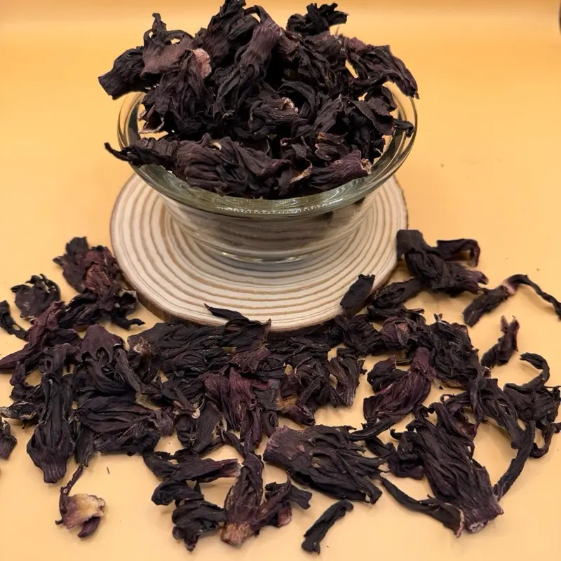 PULSEGLU organic Hibiscus petals | African Hibiscus | Zobo | 5 Oz (141g) | Dried Hibiscus flowers | Beverage for Heart Health | Herbal tea for wellness | whole hibiscus leaf |