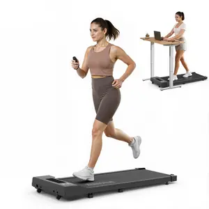 TOUSAINS Folding Treadmill with Incline Walking Pad Under Desk Treadmill Portable Small Treadmills for Home and Office Super Quiet Brushless Motorized Walking Jogging Running Machine with Remote Control