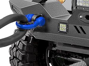 Nilight 2 Pack 3/4" D-Ring Shackle with 7/8" Screw Pin 41,887lbs Break Strength, Heavy Duty Off Road Recovery Shackle with Isolators Washers for Use with Tow Strap, Winch, Off-Road Jeep Truck Vehicle