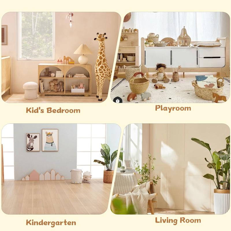 COZPAW Toy Storage Organizer, 2 Tier Montessori Shelf with Movable Bins, Toy Organizers Book Shelf for Kids Room, Playroom, Nursery