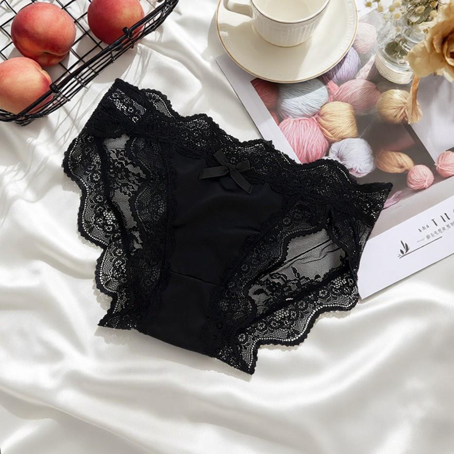 panty  y Cheeky mix woman Women's Lace Floral Briefs SeamlessSexy High Cut Underwear Breathable Invisible BikiniBrief Woman Low Rise Comfort Sexy LingerieKnickers Womenswear Aesthetics Light 6 Pack-Multicolor Basic Minimalist