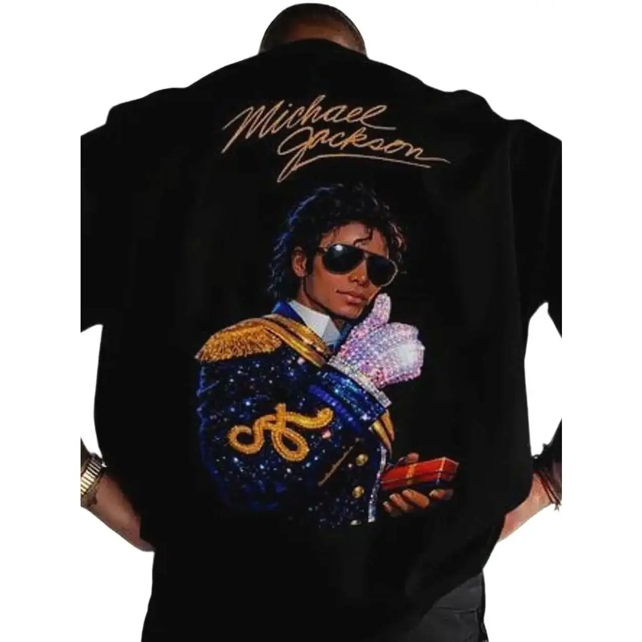King of pop Michael Jackson Glove Streetwear Boxy , King of pop, MJ Unisex Y2K Shirts, Opium shirt, Graphic Tee, Hip hop, Rapper, Gift for fan,