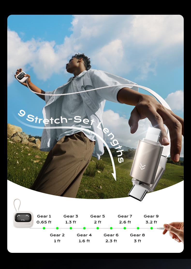 MAGIC JOHN 4-in-1 Retractable USB Charging Cable – 240W Fast Charging & Data Sync | Compatible with iPhone & Android | Retractable CarPlay Cable MAGIC JOHN 4-in-1 Retractable USB Charging Cable – 240W Fast Charging & Data Sync | Compatible with iPhone & Android | Retractable CarPlay Cable