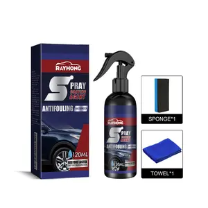 Car Coating Spray 3-in-1 Car Wax Polishing Waterless Car Wash Wax Super hydrophobic plastic restores shine maximum smoothness professional results for cars Fast Acting Paint Sealant with Waterless Car Wash Function