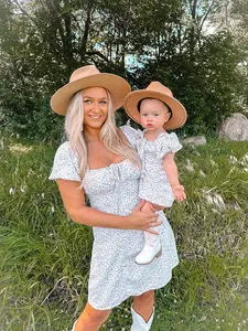 Ninas Mommy and Me Spring Floral Dresses