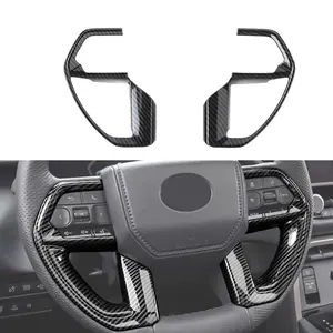 For 2024+ 4Runner Interior Steering Wheel Cover Trim Frame