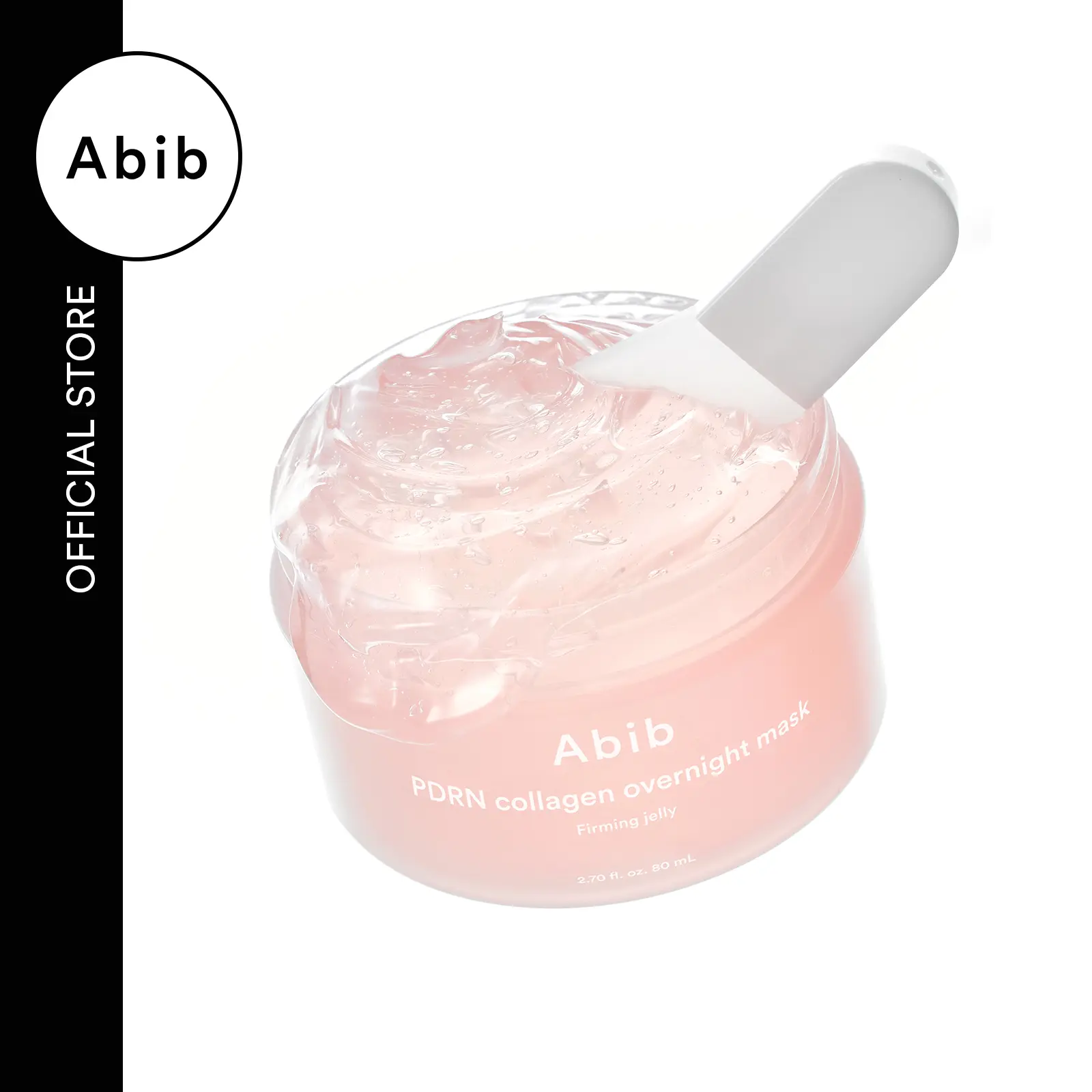 Abib PDRN Collagen Overnight Face Mask with Peptides for Skin Repair, Targets Dry, Dull, and Sagging Skin for a Plump, Dewy Glow, 2.70 fl.oz., Collagen Face Mask, Dewy Skin