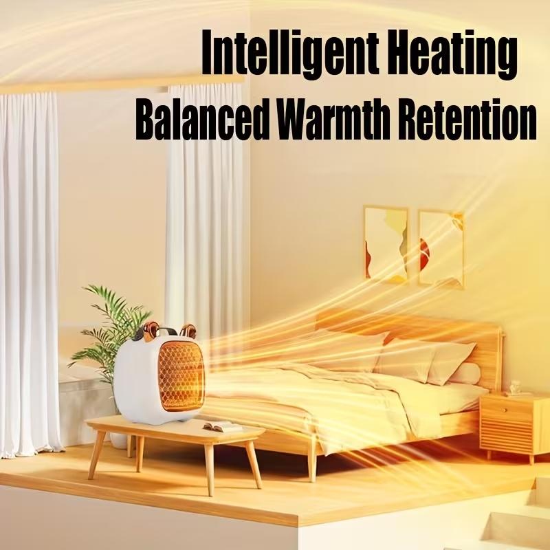 Portable Ceramic Space Heater with Fan, Fast & Quiet Indoor Room Heater for Cat and Dog Houses, Office Desk & Small Rooms, Safe Compact Electric Winter Room Warmer Gift for Thanksgiving Portable Ceramic Space Heater with Fan, Fast & Quiet Indoor Room Heater for Cat and Dog Houses, Office Desk & Small Rooms, Safe Compact Electric Winter Room Warmer Gift for Thanksgiving