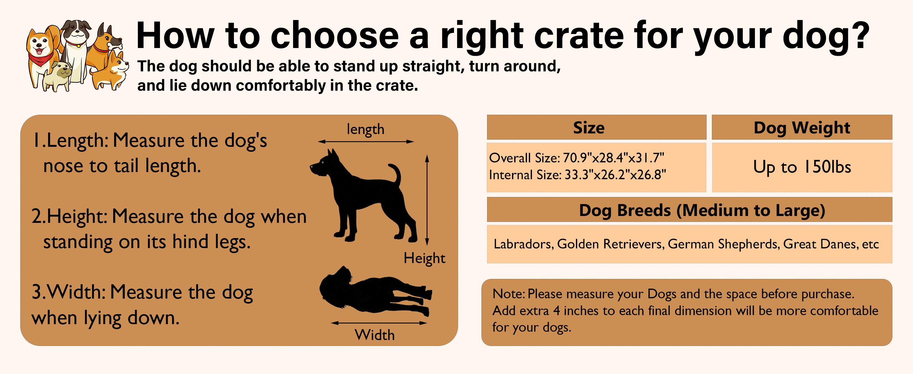 COZPAW 71"/78"/86" White Double Dog Crate Furniture for 2 Dogs, Heavy Duty Wooden Dog Kennel Furniture Indoor TV Stand, Modern Dog Crates for Large Medium Small Dogs with Divider