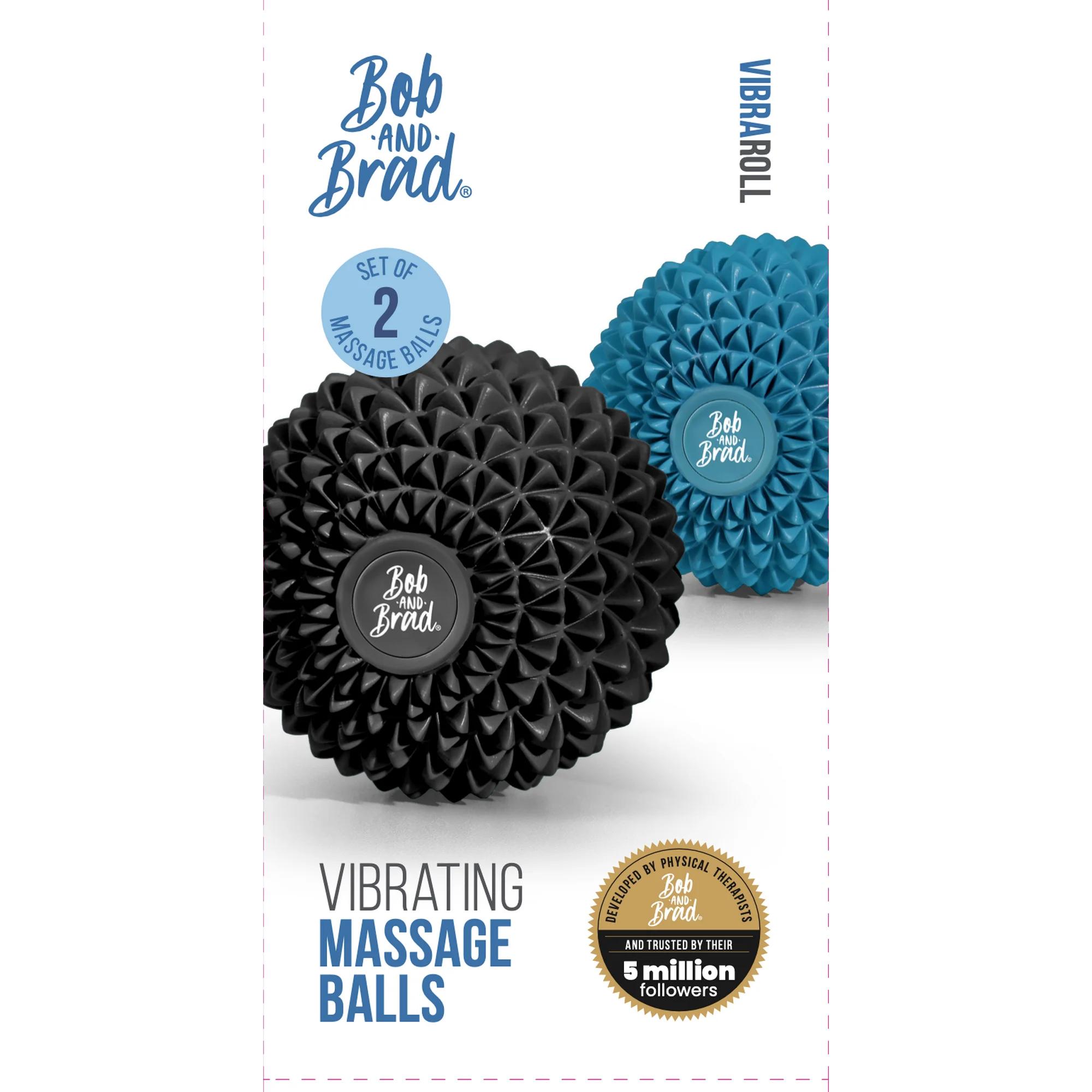 Bob and Brad Vibrating Massage Balls,Deep Tissue Relieving Muscle & Pressure for Neck Back Leg Pain Relief Fitness Balls