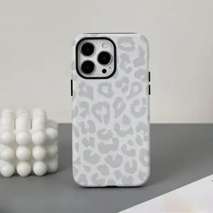 Stylish Leopard Film Smartphone Casing, Cellphone Cover, Mobile Phone Accessories Compatible with iPhone 17 to 11 Models