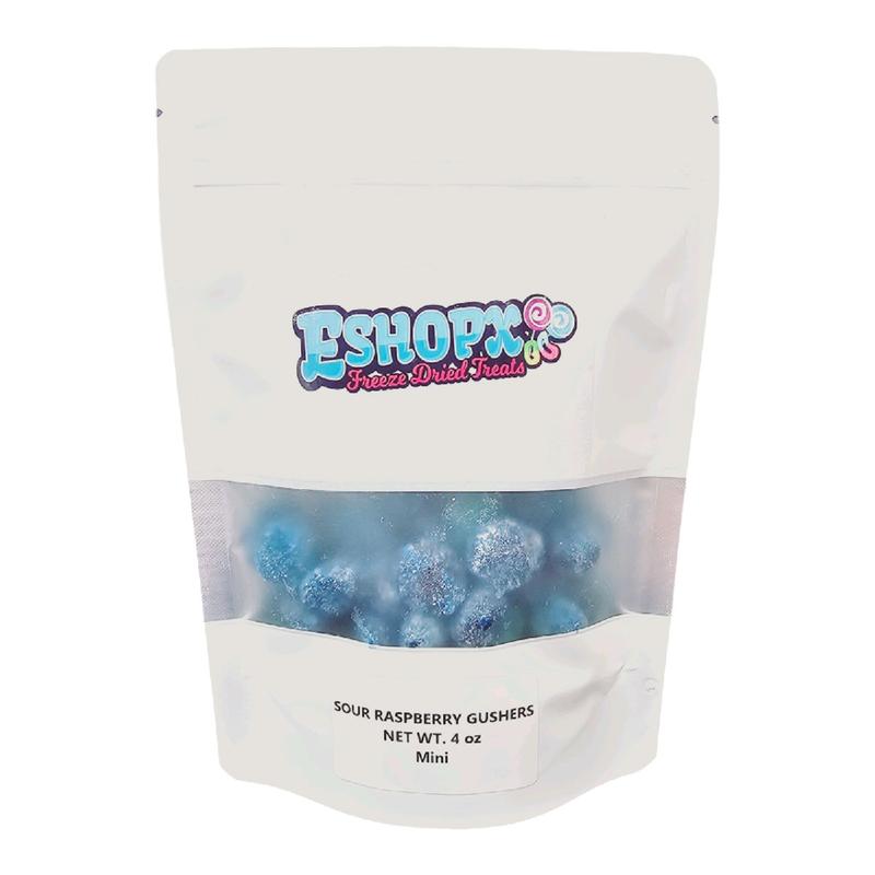 Blue Raspberry Sour Gushers Snack Candy - Sweet Bonbon viral sour Tangy Candies