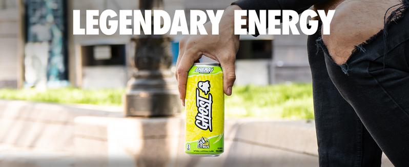 GHOST ENERGY DRINKS - 8.4 and 16oz Cans - Energy & Focus & No Artificial Colors - L-Carnitine & Taurine - Gluten-Free & Vegan GHOST ENERGY DRINKS - 8.4 and 16oz Cans - Energy & Focus & No Artificial Colors - L-Carnitine & Taurine - Gluten-Free & Vegan