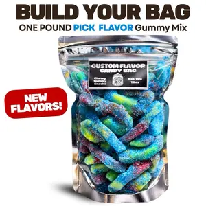 Pick Your Flavor Candy 1LB Bag- Pick Powder & Gummy- Astro Freeze Treats- Sweet & Sour Chewy Snack