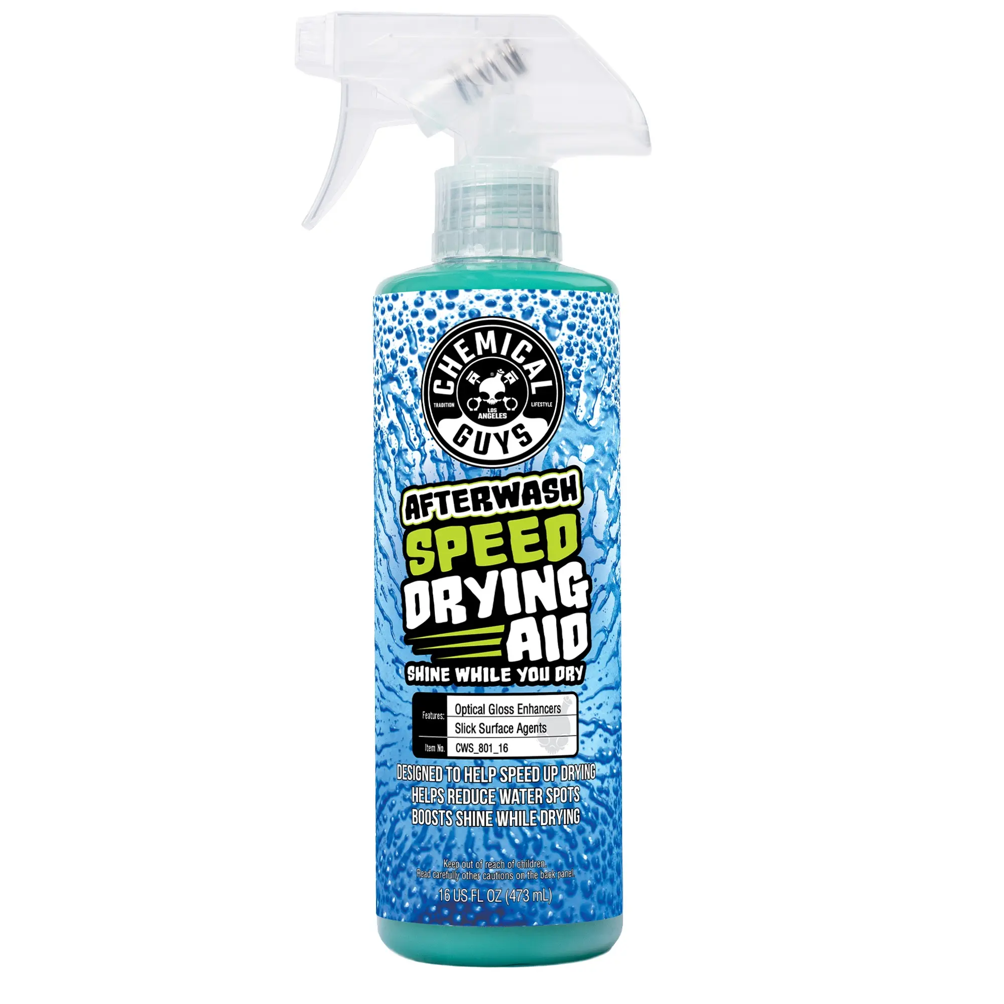Chemical Guys Automotive After-Wash Speed Drying Aid, Car Detailing Supplies, Hydrophobic Synthetic Sealant Automotive Detailing Product