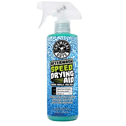Chemical Guys Automotive After-Wash Speed Drying Aid, Car Detailing Supplies, Hydrophobic Synthetic Sealant Automotive Detailing Product