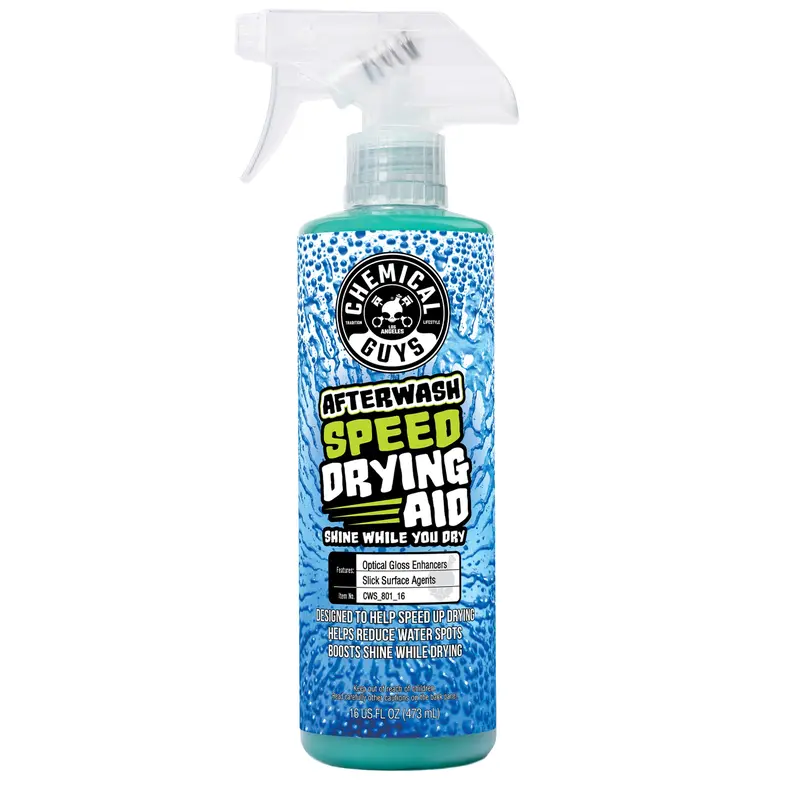 Chemical Guys Automotive After-Wash Speed Drying Aid, Car Detailing Supplies, Hydrophobic Synthetic Sealant Automotive Detailing Product