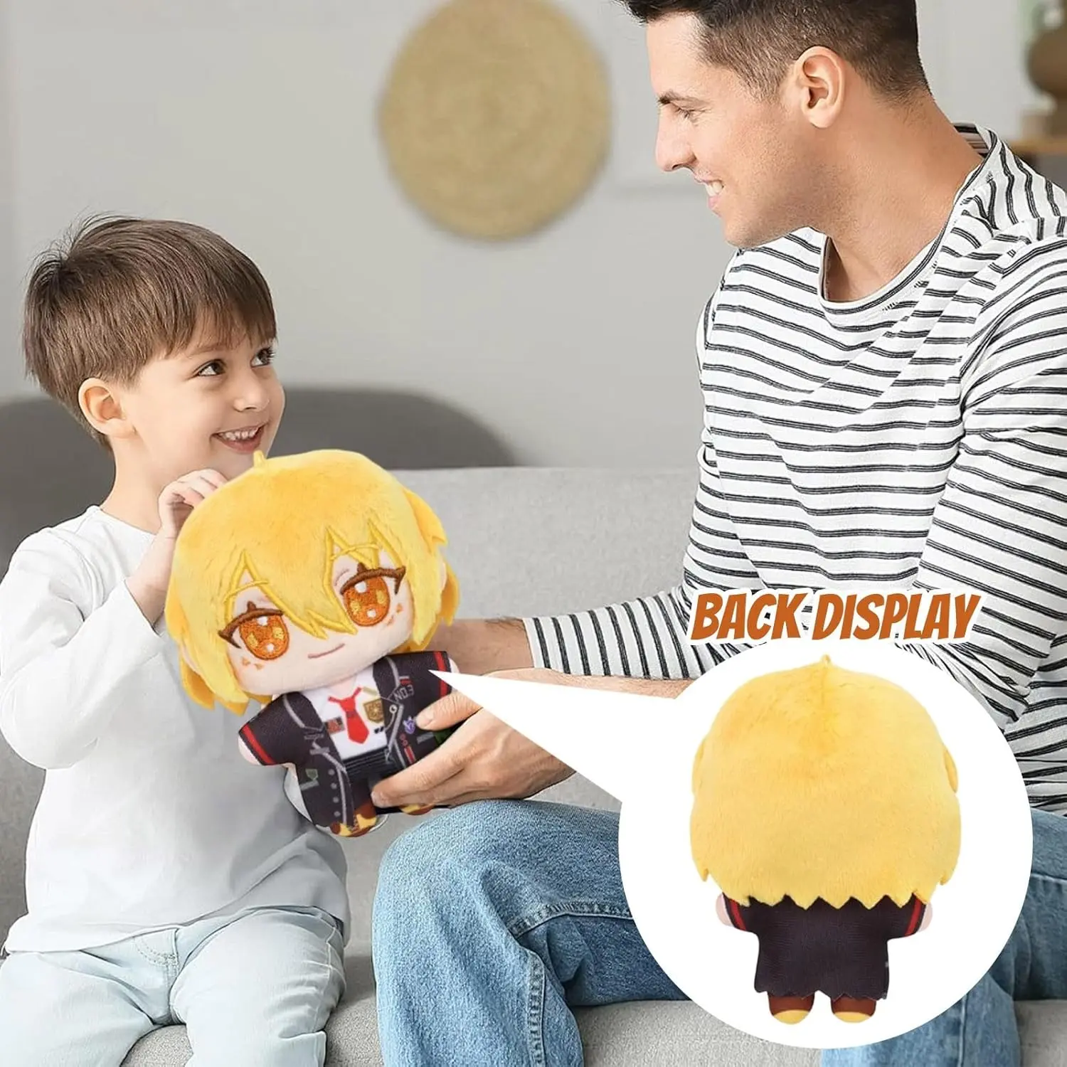 Limbus Company Plush, 7.8 Inch Anime Stuffed Figure Throw Pillows