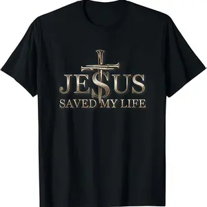 Jesus Christ Saved My Life Gift for Women Men  Shirt Classic