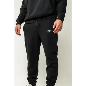 Takedown Leg Patch Jogger - Black