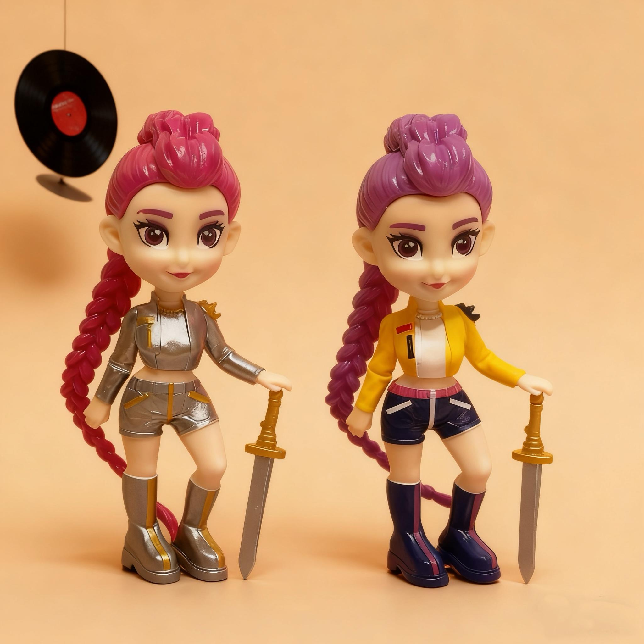 6-Piece Figurine Set（bagged） – Anime Model Toy Decorations, perfect for home collections and office desk display. An excellent gift choice for Christmas and New Year.