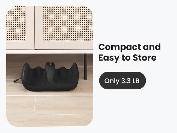 Nekteck Shiatsu Heating Foot Massager, Lightweight Foot Massage with Roller, Ideal for Offices and Home, Mother's Day Gift