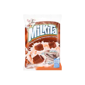 Milkita Chocolate Milk Candy 4.2oz - Indonesian Sweet Treat, Chewy Bites for Kids & Adults