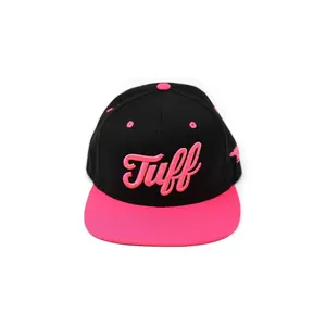 TUFF Script Pink v2 Snapback Hat