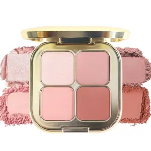 Pink Champagne Eyeshadow Makeup Palette with Mirror,Natural Neutral Powde Eye Shadow Palettes for Older Women,Long Lasting Naturing-Looking,Lightweight Eye Makeup Kit Travel Size