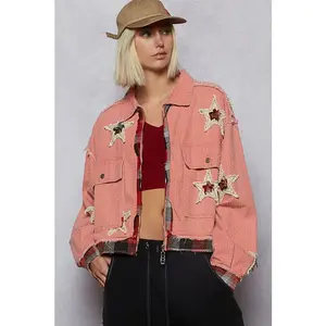 POL Star Patchwork Jacket