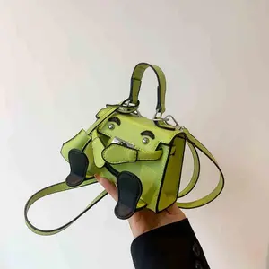 2026 Cute Kelly Mini Handbag Creative Messenger Bag kelly  pochette Purse Leather Satchel women handbags
