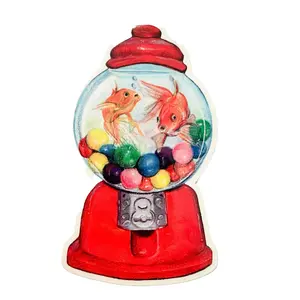 Carolyn McManus - Gumball Goldfish Sticker