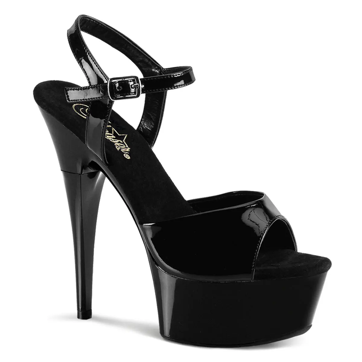 Women's Elegant Fashion Rhinestone Decor Slip-On High Heel Mule Sandals - 6" Stiletto, 1.75" Platform, Formal Wear Statement Footwear