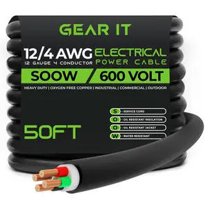 12/4 SOOW OFC Power Cable 600V Electric Wire