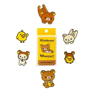Whatever Makes You Happy Rilakkuma & Friends Mystery Box Enamel Pins