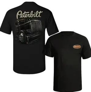 Peterbilt Truck T-Shirt Bold Semi-Truck Graphic Tee for Truckers Diesel Lovers Classic Big Rig Logo Shirt Perfect Gift for Peterbilt Enthusiasts Drivers Hauling Fans graphic tee CN3