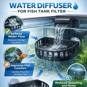 HOB Filter Water Diffuser Baffle – Calm Your Tank Instantly