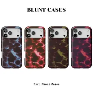 Blunt Phone Case | Blueberry Ember - Ember Fusia - Forest Burn - Berry Burn | Burn Aesthetic iPhone Case For 17/16/15/14/13/12/11 Air/Plus/Pro/Pro Max | Waterproof & Shockproof - Tough & MagSafe Case | Gifts For Relatives And Friends