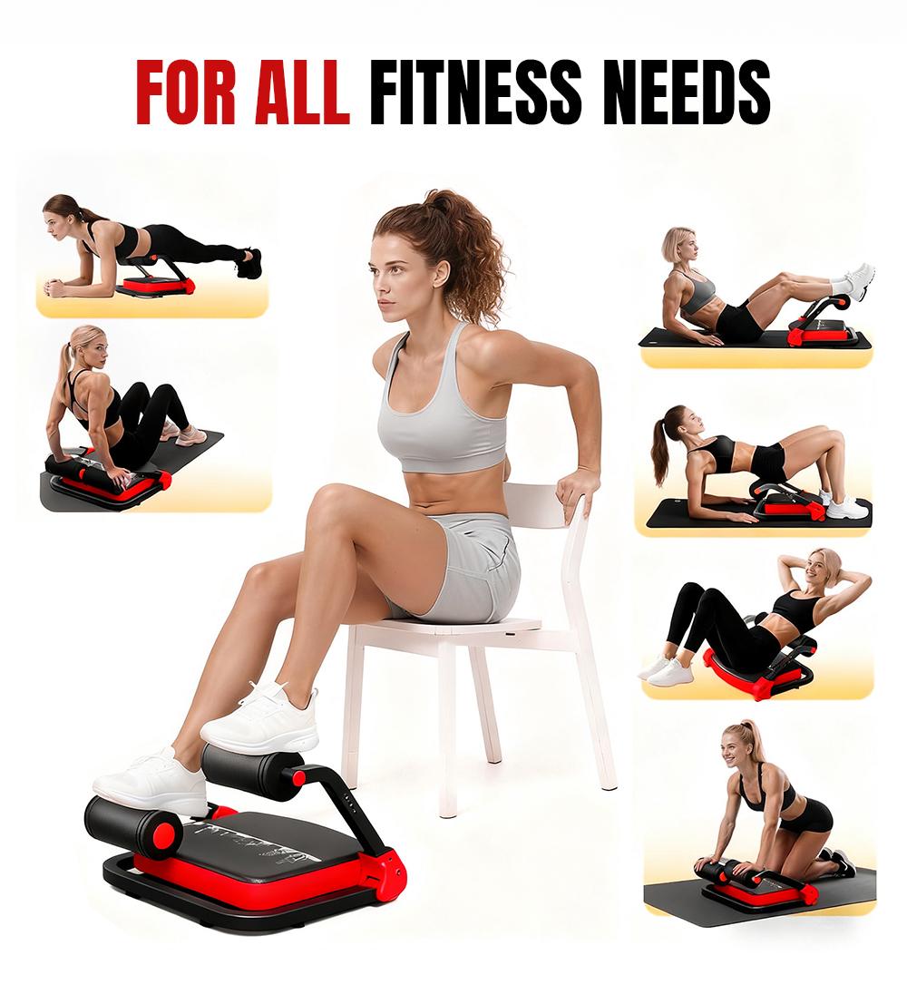 Relifesports Sit-Up Exercise Equipment Ab Core Trainer, Ab Crunch Machine Roll-up Machine, Abdominal Workout Machine for Home Gym, Core Ab Exercise System Trainer, Ab Workout Equipment for Home Exercise Relifesports Sit-Up Exercise Equipment Ab Core Trainer, Ab Crunch Machine Roll-up Machine, Abdominal Workout Machine for Home Gym, Core Ab Exercise System Trainer, Ab Workout Equipment for Home Exercise