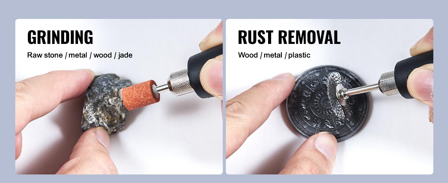 VEVOR Bench Polisher & Buffing Machine for Metal/Jewelry/Wood - With Wool & Abrasive Wheels, TikTokShopBlackFriday, 100 Tools, 3590RPM