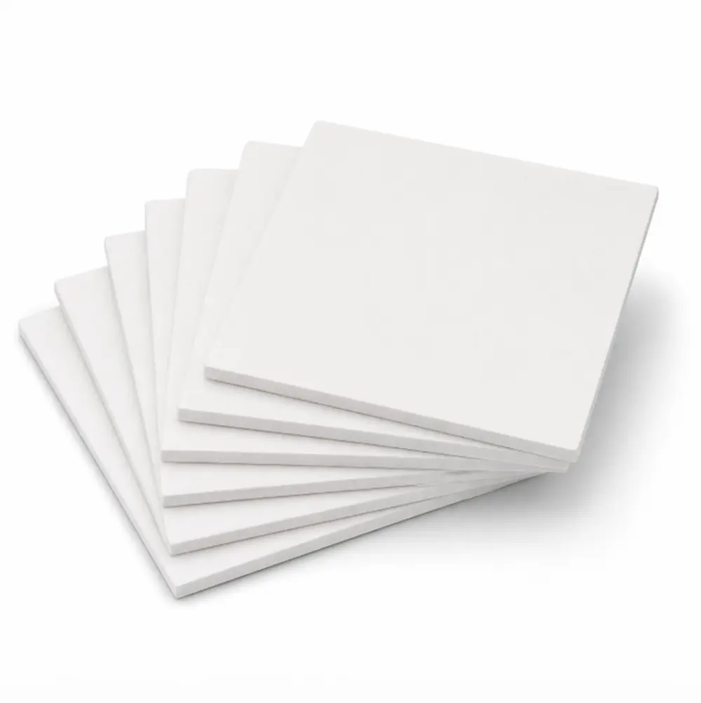 TIKA 50-Pack Double-Sided Foam Tape Pads, White Adhesive Sticky Squares for Wall Mounting and Everyday Use