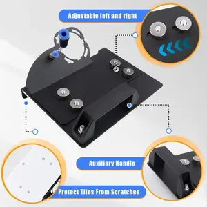 100 mm Angle Grinder Beveling Clamp, Portable Tile Beveler, New 45° Beveling Clamp, Dust Collection for Pipe Cutting tools base plate degree