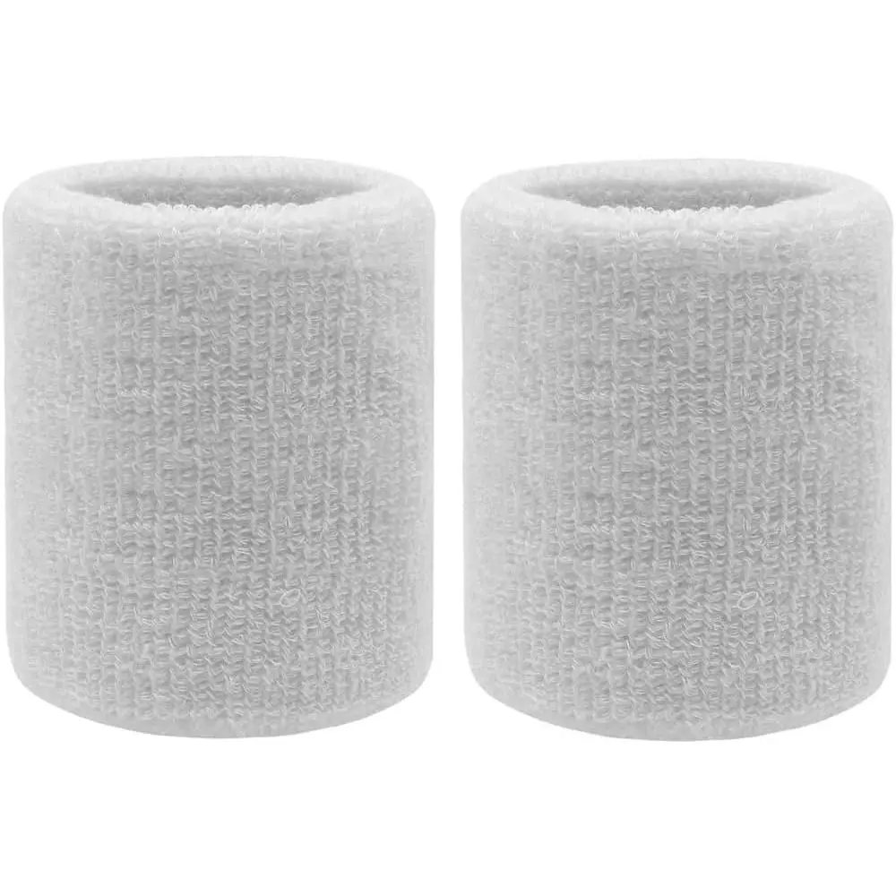 Sweatbands  Wristbands for  and Women - 3 inch Elastic Athletic Wrist Bands for Tennis, Basketball, Running, Working Out