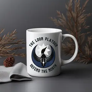 Loon Platoon Mug, Minnesota Loon Rebel Alliance inspired Mug | Political Resistance Gift, Rebellions Are Built On Hope Mug