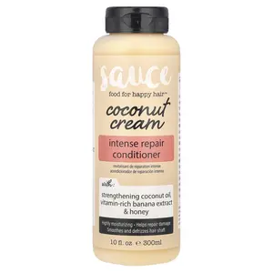 Sauce Beauty Intense Repair Conditioner, Coconut Cream , 10 fl oz (300 ml)