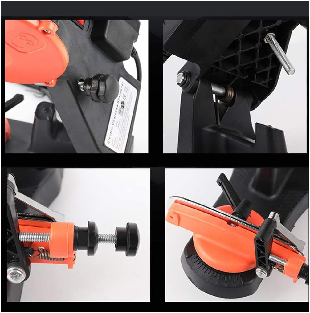85W Electric Power Chainsaw Sharpener Wall, Bench or Vise Mount Grinder for Sharpening Oregon Husqvarna Stihl Echo Saw Chain w/Chain Saw Grinding Wheel