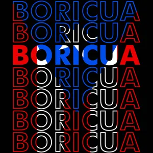 BORICUA DTF Transfer for T-Shirts and Hoodies - Versatile & Easy to Use Customizable Fabric Transfer for DIY Projects
