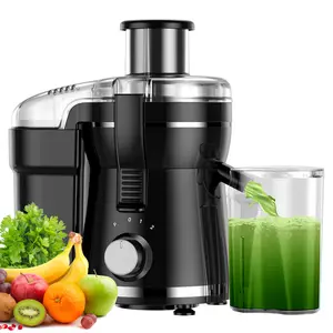 Juicer Machine, Big Mouth 3” Feed Chute for Whole Fruits and Vegetables, Easy to Clean, Centrifugal Extractor, Vegetable & Fruit Juicer, BPA Free, 500W Motor